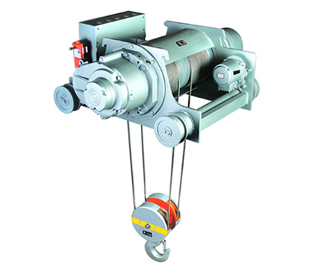 雙軌進(jìn)口鋼絲繩電動葫蘆